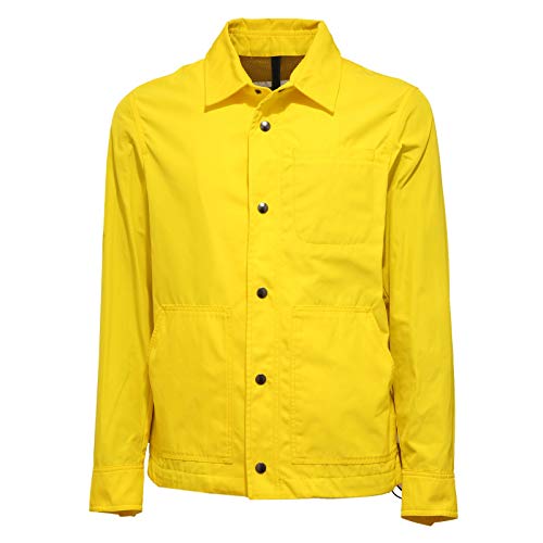 Blouson homme 7483J jaune coupe-vent et imperméable pour la mi-saison
