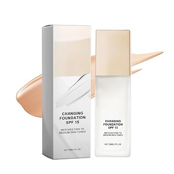 Skye Color Changing Foundation, Self-Adjusting Liquid Formula with Hydrating Finish, Natural Coverage for All Skin Tones, Great for Daily Wear and Sensitive Skin, 1.0 Fl Oz Bottle