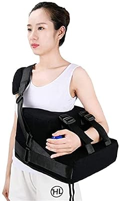 Medical Arm Sling Shoulder Immobilizer Rotator Cuff Support Brace Shoulder Abduction Sling Adjustable Medical Sling for Broken Amp