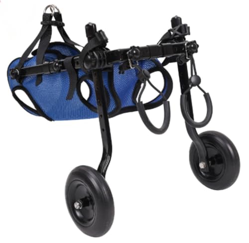 Cadeira de rodas para cães / gato / cachorro carrinho de bebê tamanho ajustável animal de estimação