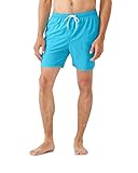 Tommy Bahama Naples Coast Swim Trunks (Pool Party Blue, Medium)