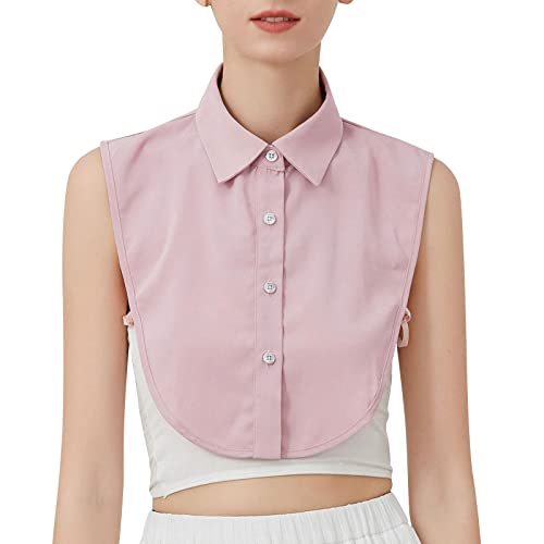 Frauen Kragen Krageneinsatz Damen Fake Detachable Abnehmbare Hälfte Shirt Bluse Blusenkragen Einsatz für Damen Gefälligkeiten