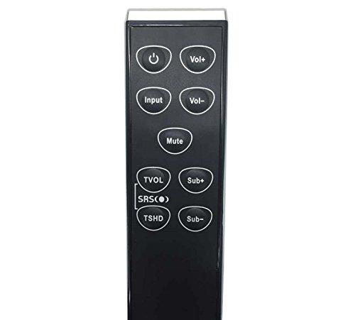 Beyution 90207123602 Replacement Remote Control Fit for Vizio VSB212 VSB211 VSB201 VSB200 VSB210 VSB210WS VSB211WS VSB205 VSB206 VSB207 VSB202 VR8S Sound bar Remote