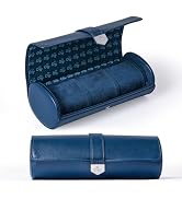 Amazon.co.jp: DUKWIN 時計ケース 3本 ウォッチロール PUレザー 腕時計