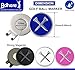 Adhere Golf Ball Markers Personlized Logo Enamel with A Strong Magnetic Hat Clips A Premium Golf Gifts for Golfer (Style G)