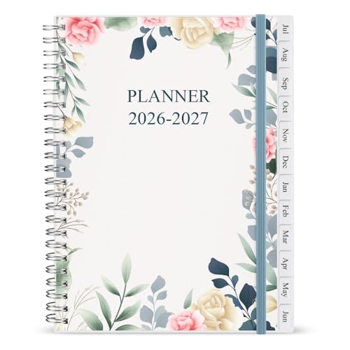 Agenda 2026-2027 mensual de julio a junio con formato semanal de 14 notas 1
