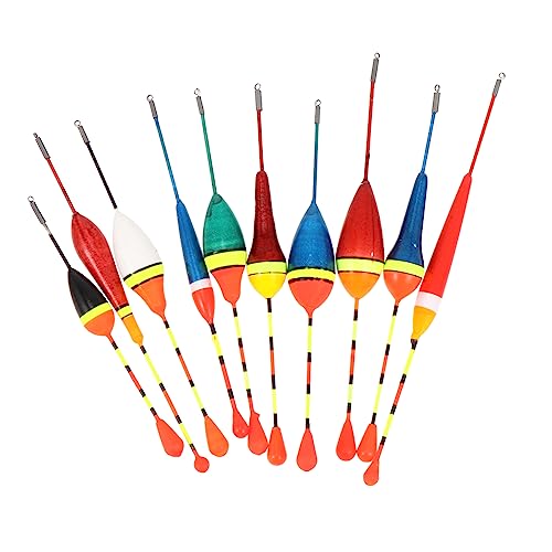 Accessoires pour carpe et truite : bouchons de flottants colorés de pêche