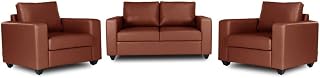 Wakefit Sofa Set | 3 Year Warranty | Sofa 4 Seater, 4 Seater Sofa for Living Room, Wooden Sofa Set, Sofa Set 2+1+1 Seater... Price In India