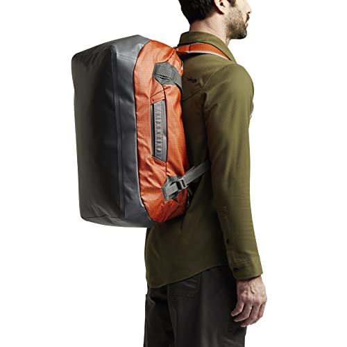 Image of Sitka Gear Drifter Water-Resistant Travel Duffle Bag - 50l /75L /110L, Burnt Orange (50l)