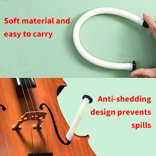 Dowite Humidifier for Cello (4/4 3/4) - Professional Humidity Control with Hygrometer Compatibility, Safe for Instrument Cases, Prevents Wood Cracks & Glue Failure