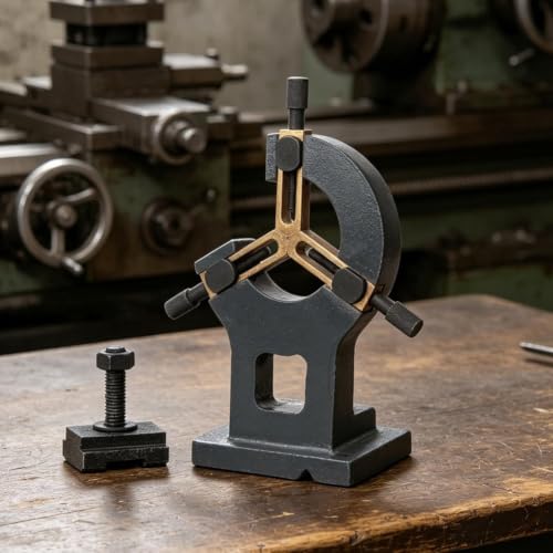 Soporte estable de torno WM210V con 3 puntos de apoyo que mejora la rigidez y el giro suave 7