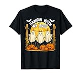 Photo Gallery divertente maglietta retrò hanging with my boos ghost halloween maglietta Photo Gallery divertente maglietta retrò hanging with my boos ghost halloween maglietta