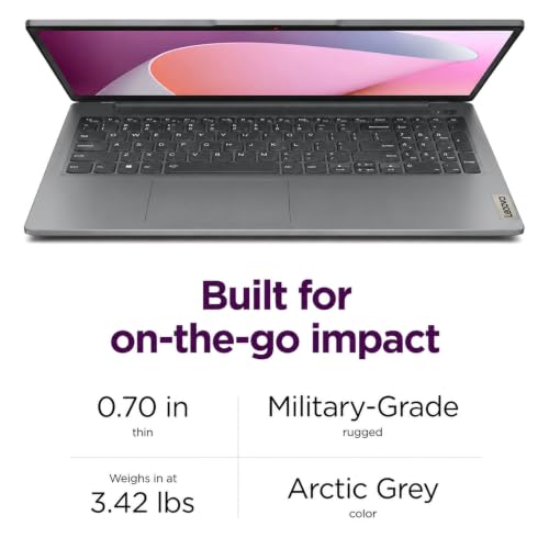 Image of Lenovo 15.6 inch IdeaPad Laptop, Intel i3 Processor, 8GB /128GB, Windows 11