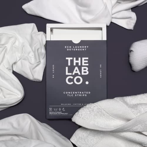 The Complete Fragrance Library of The Lab Co. Laundry Detergent Strips Sheets Eco Ultra-Concentrated 64pk. Up to 320 loads. - Image 2