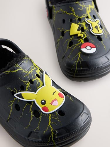 Chaussons sabots fourrés Pokémon pour garçon par NEXT confort d'hiver