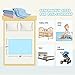 [Upgrade] CLOVERCAT 2 Pack Large Size 35x27” Bed Pads Washable Waterproof Mattress Protector, Reusable Incontinence Pee Pads for Bed Wetting Toddlers, Adults, Elderly, Women or Kids, Children