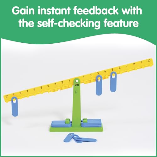 image for edxeducation Student Math Balance | Includes 20 Weights | Beginner Add