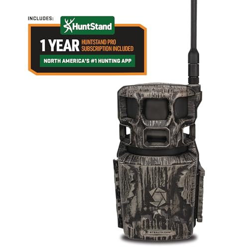 Image of Stealth Cam Revolver PRO 3.0 360 Cellular Trail Camera Indoor /Outdoor Security Camera 50MP Photos 1440P QHD Video with Audio Dual-Core AI Detection with Rack Alert PIR Zone Control 32GB Memory | 50MP Photos, 1440p Video, Dual-Core AI with Rack Alert and Pir Zone Select, 16GB Internal, 100ft Detection