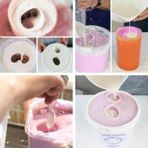 BabyRice Chromatic (Colour Change) Alginate Impression Moulding Material Powder - just add Water 1kg Fast Set