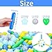 STARBOLO Ball Pit Balls for Toddlers - Macaron 200 Ball Pit Balls Crush Proof Plastic Toy Balls for Toddlers Ball Pits, Ball Pit Play Tent, Baby Pool Water Toys(Mixed Green)