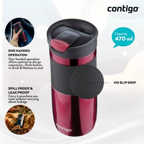 Contigo Byron SNAPSEAL™ Travel Mug, 470 ml - View 5