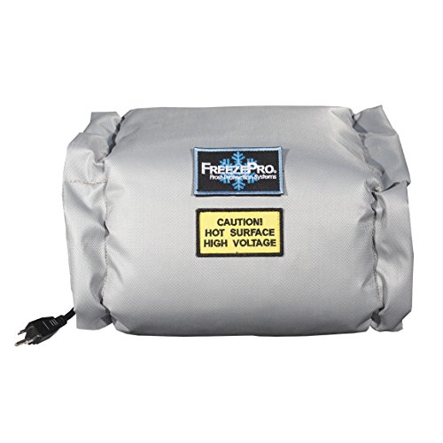 FreezePro Wrap Freeze Protection 120V Heated Insulation, 18 Inch Wide & 24 inch long (4-6in OD)
