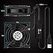ELUTENG Dual USB Fan 80mm, 3 Speed Adjustable USB Ventilator with 2750RPM 5V Fan for Computer/Laptop/Router/TV Cabinet/DVR/Xbox/Game Console Cooling