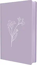 Biblia Feminina Letra Grande | Harpa & Corinhos | Capa Dura | RC | Lírios Lilás