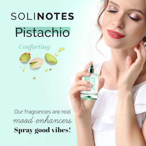 Image of Solinotes Pistachio Eau de Parfum, Amber & Tonka, Vegan, 1.7 Fl Oz