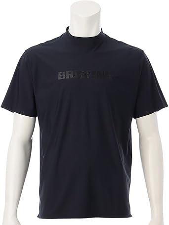 Amazon.co.jp: [ブリーフィング] モックネック ゴルフ 半袖