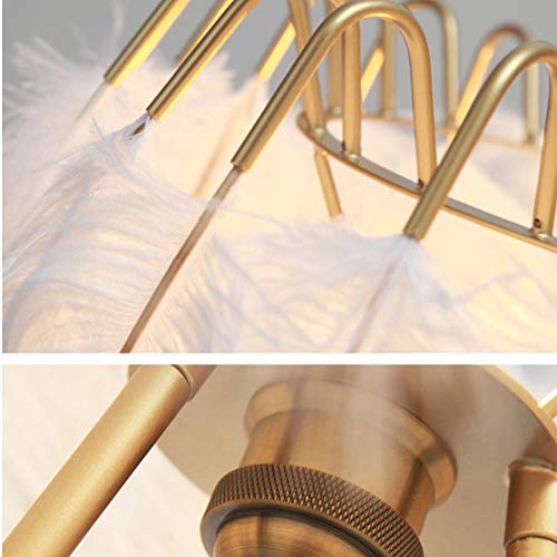 Lampe plafond dimmable chaude romantique pour les couples - 6