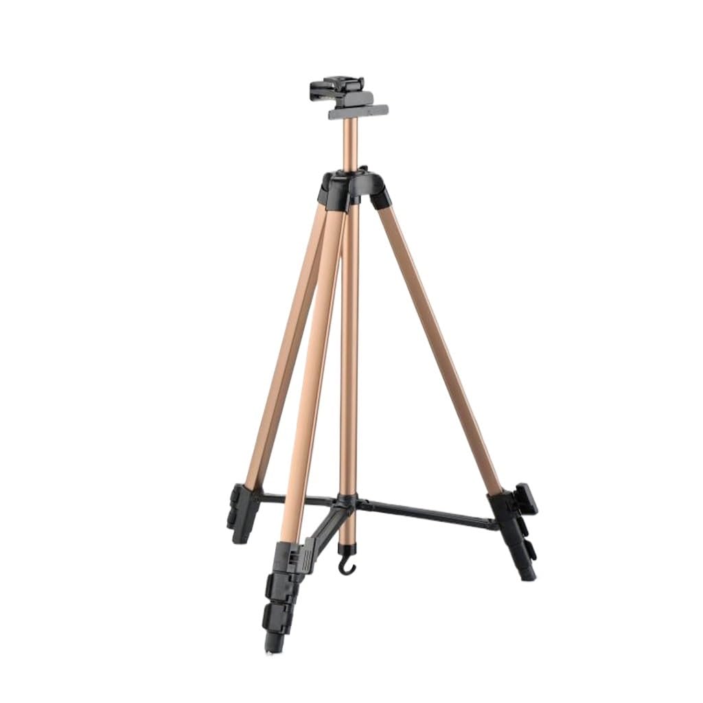 MYUYEE Aluminum Alloy Color Easel Portable Hand Shrink Folding Sketchpad Stand Art Student Sketch Tripod