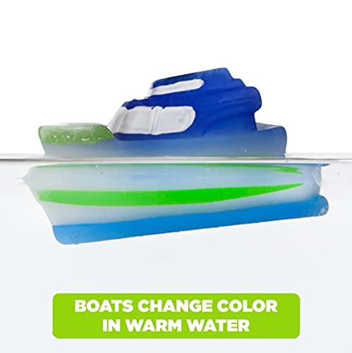 Idea Factory Color Changing Boat Bath Squirter Toys - Party Favors, Educational, Bath Toys - Thumbnail 6