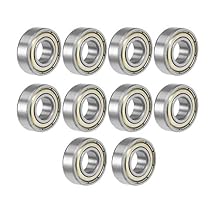 6900 ZZ Bearings C3 High Speed 10mm x22mm x6mm Ball Bearings Metal Shielded Bearings for Electric Motor, Wheels, Bicycle, Home Appliances, etc 10pcs