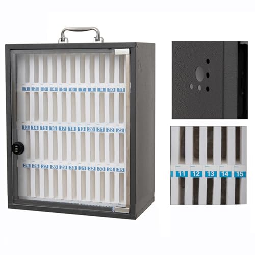 Gabinete seguro para teléfono móvil, caja fuerte de acero de 48 bits, almacenamiento de teléfono celular para escuelas y fábricas, protección para dispositivos
