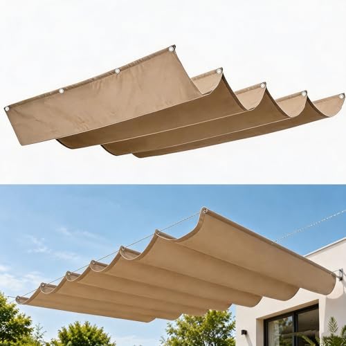 Voile d'ombrage de qualité supérieure rétractable anti-vent