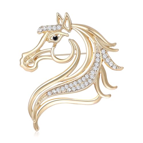 Image of Animal Brooch for Men Vintage Metal Wildlife Lapel Pin Suit Jacket Badge Fashion Accessories for Men