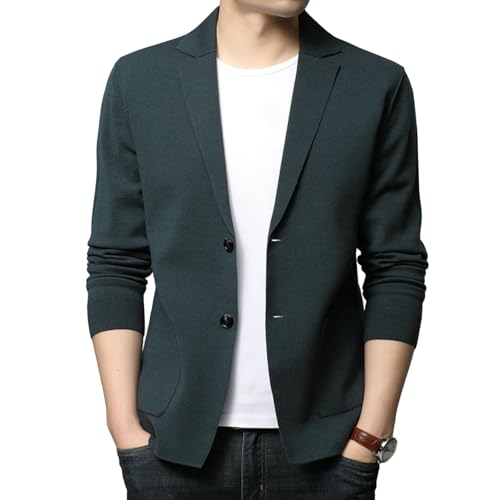 Cardigan en tricot infroissable homme fini les vestes lourdes en automne