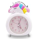 Nachtlicht: In der Nacht drücken Sie einfach die Nachtlicht-Taste auf der Rückseite des Weckers, um die Zeit deutlich zu sehen (wenn das Nachtlicht losgelassen wird, schaltet sich das Nachtlicht aus).