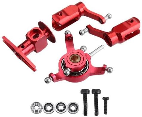 WLtoys XK K100 K120 K110S RC Remote Control Helicopter Parts Metal Rotor Head Blade clamp Crosshead (Color : Rotating head-02)