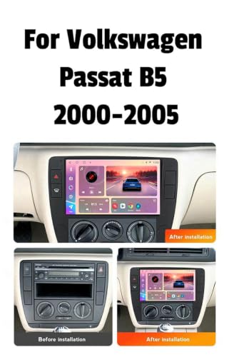 Autorradio para Volkswagen Passat B5 2000-2005 Android CarPlay Bluetooth GPS 2