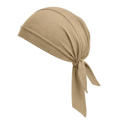 Image of GG BAI Cottrise Sikh Religious Patka Headwear Sweat Wicking Doo Rag Cooling Dew Rag Helmet Liner Hat Large Motorcycle Head Wrap Bandana Skull Caps for Men and Women