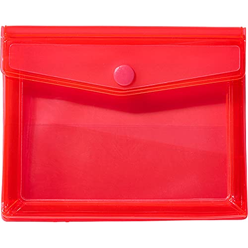 キングジム バッグインバッグ チアーズ カードサイズ 赤 CH5356Tアカ