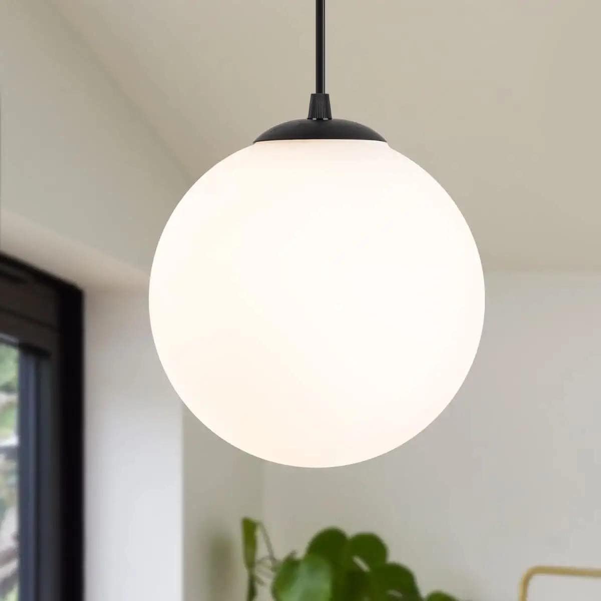 Glass Pendant Lamp (Style1),White