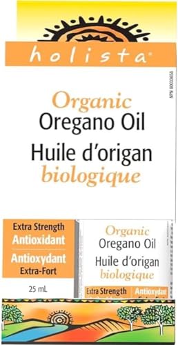 Holista Oregano Oil Liquid, 25 mL, Extra Strength and Organic, Antioxidant for the Maintenance of Good Health - Image 3