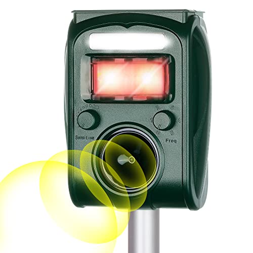 Solar Outdoor Machine with Flashing Light, Waterproof and Auto-Sensing