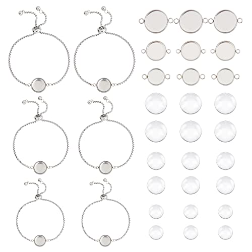 Pulseras deslizantes de acero inoxidable para evitar problemas de tallas