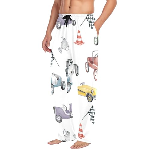 Various Car Mens Pajama Pants Mens Pj Pants Comfy Cotton Pj Long Pant for Men with Pockets Size S-XXL4