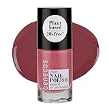 Benecos 20-Free Vegan Nail Polish mystery - pflanzenbasierter Nagellack - schnelltrocknend & langanhaltend - wasserdurchlässig - angereichert mit Biotin - 5ml