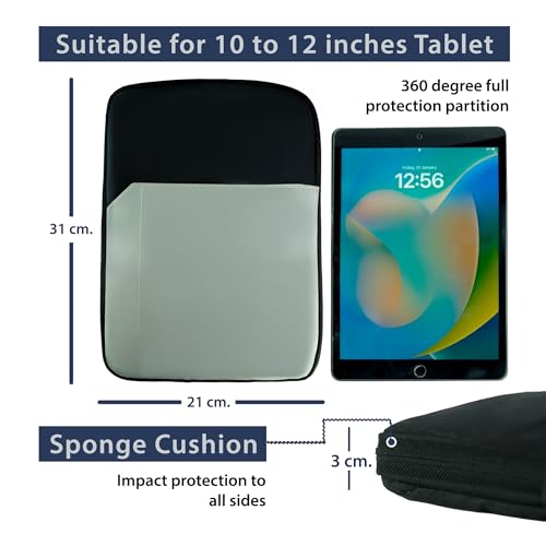 Image of Tablet Sleeve Bag Case Cover Compatible with OnePlus PAD Go 2-12.1 INCH(Grey)